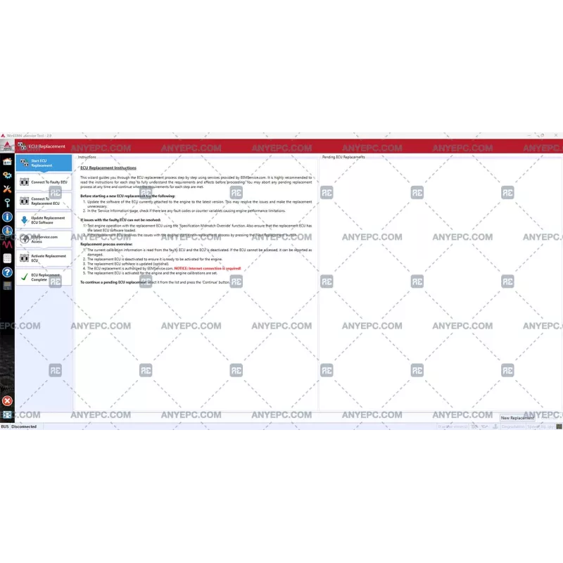WINEEM4 SERVICE TOOL 2.9.0
