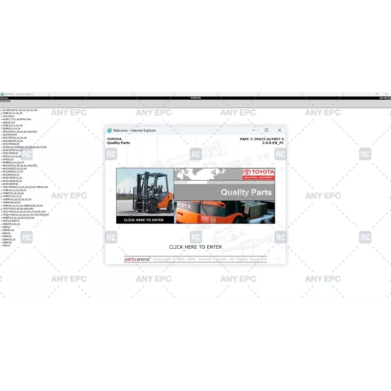 BT FORKLIFT QUALITY PARTS ARENA 5.0.0 [2024.06]
