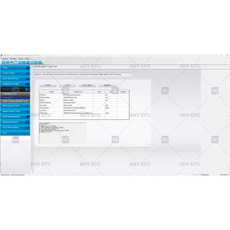 HYUNDAI INFRACORE DIAGNOSTIC TOOL G2 SCAN DCU 03.18 [2024.02]