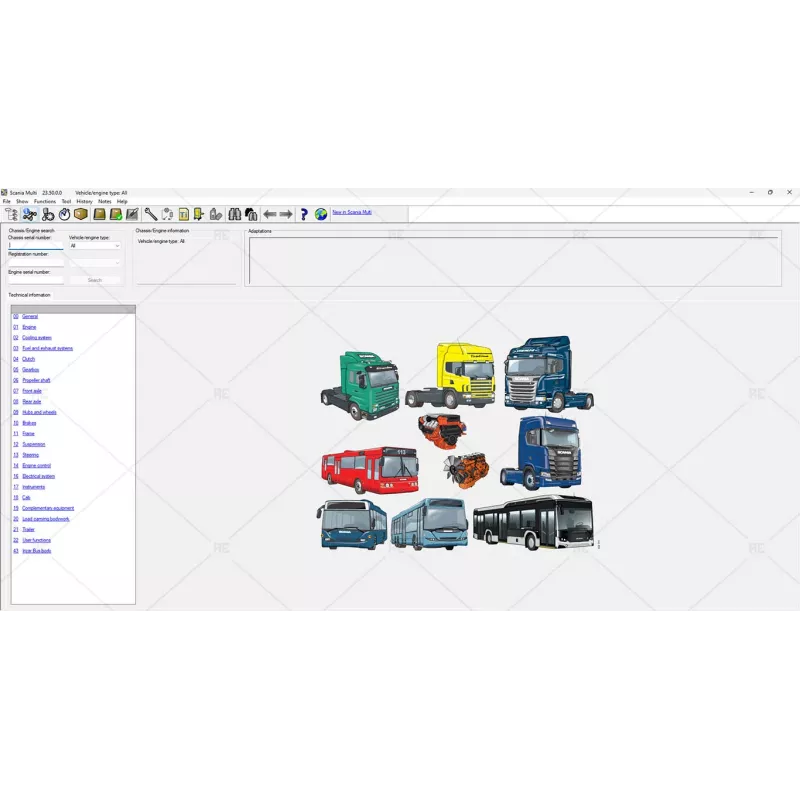 DIAGNOSTIC & MANUALS BY SCANIA PACKAGE
