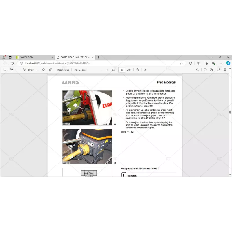 CLAAS WEBTIC OFFLINE SLOVENIAN 4.4.94 [2023.06]