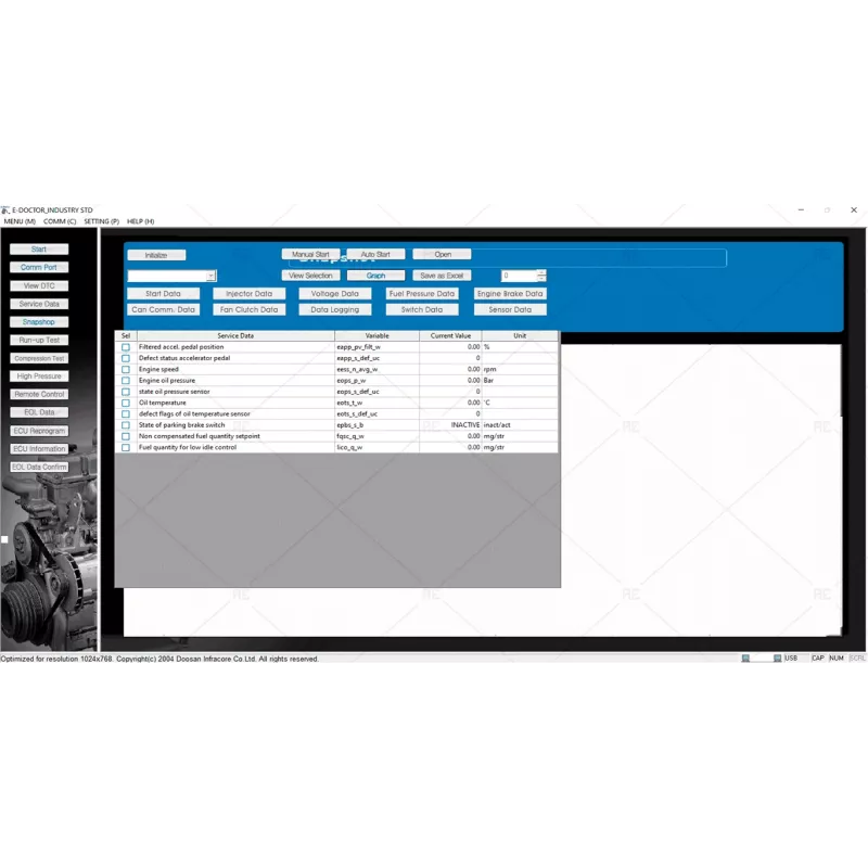 DOOSAN E-DOCTOR INDUSTRY STANDARD 2.4.0.7 [2023.06]
