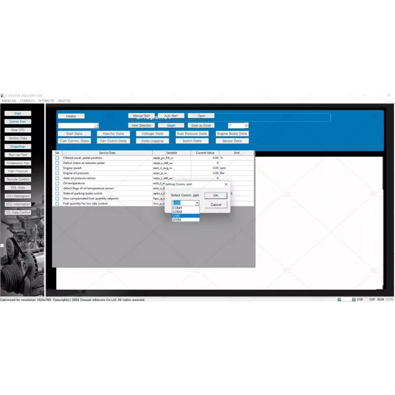 DOOSAN E-DOCTOR INDUSTRY STANDARD 2.4.0.7 [2023.06]