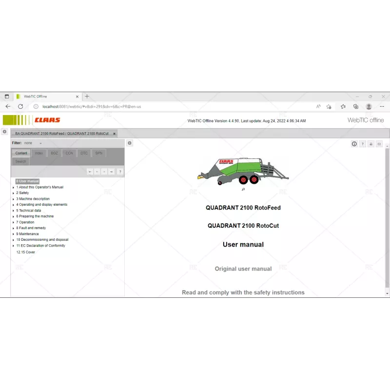 CLAAS WEBTIC OFFLINE ENGLISH-AMERICAN 4.4.94 [2023.04]