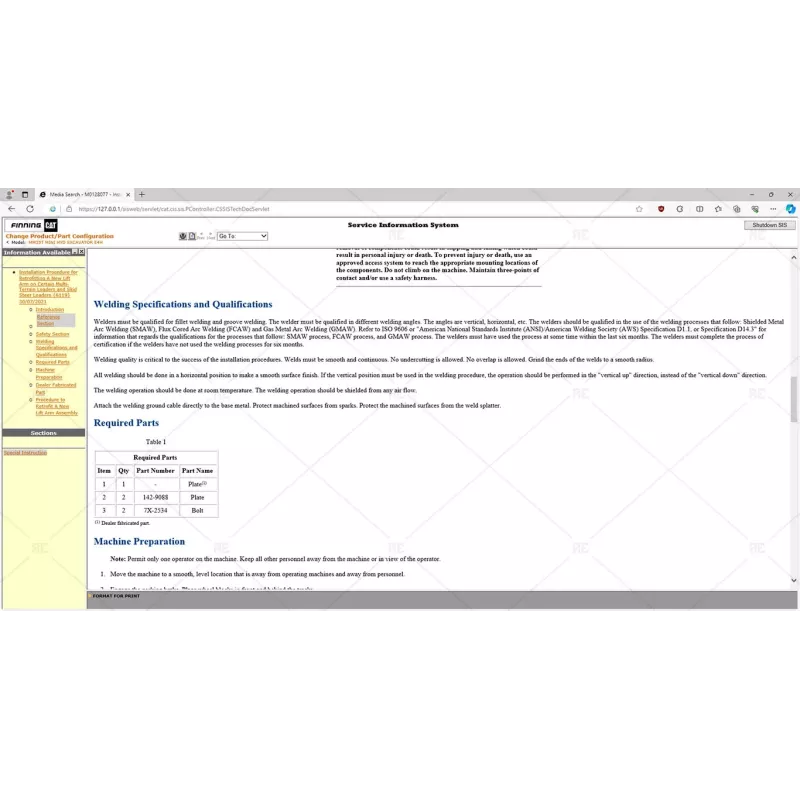 SIS CAT 2011B [2021.10]