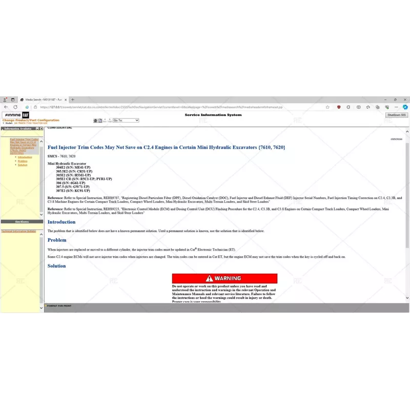 SIS CAT 2011B [2021.10]