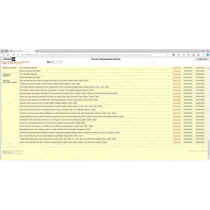 SIS CAT 2011B [2021.10]