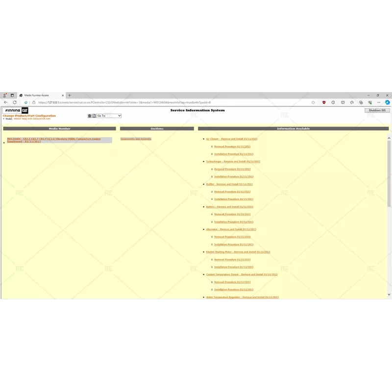 SIS CAT 2011B [2021.10]