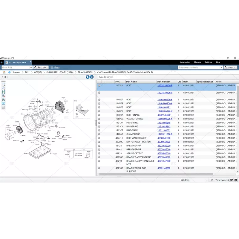 GENESIS EPC 5.3.2 [2021.05]