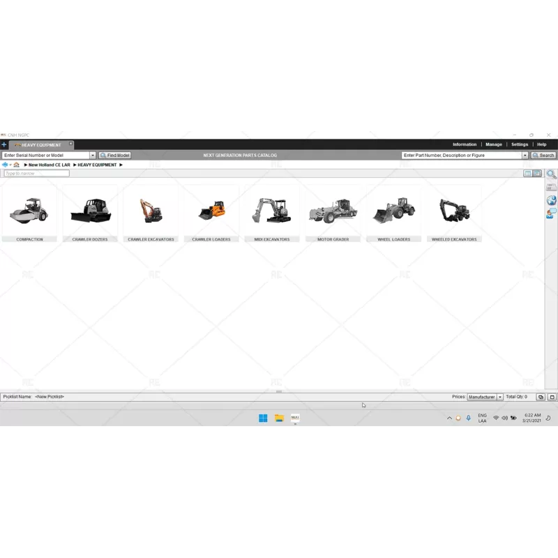 NEW HOLLAND CONSTRUCTION LATIN AMERICA EPC 2021.02