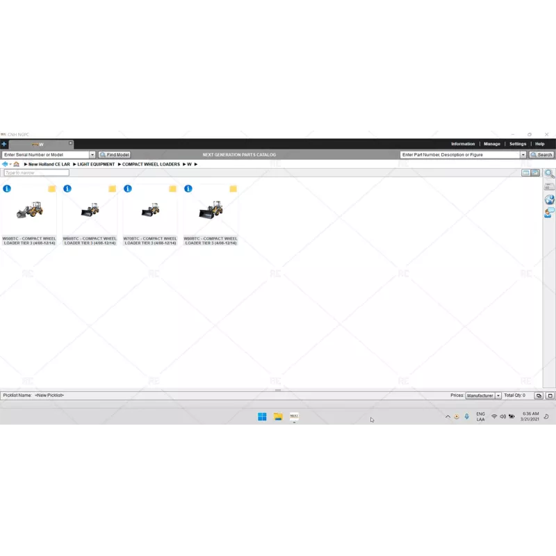 NEW HOLLAND CONSTRUCTION LATIN AMERICA EPC 2021.02