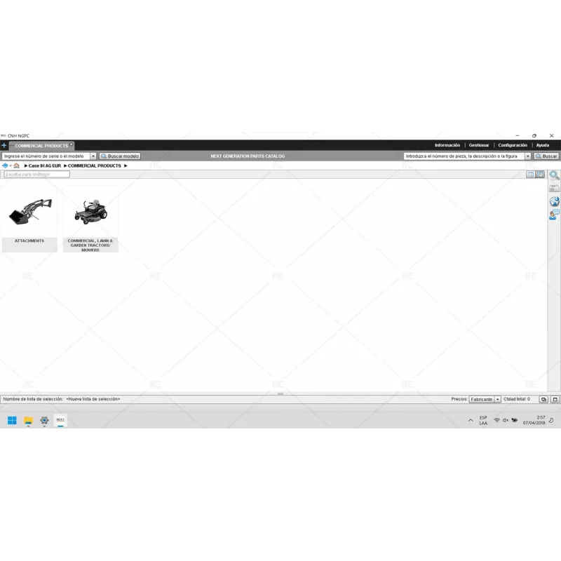 CASE AGRICULTURE EUROPE EPC 2.17.3 [2020.10]