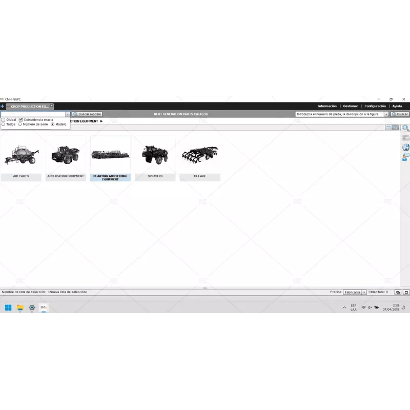 CASE AGRICULTURE EUROPE EPC 2.17.3 [2020.10]