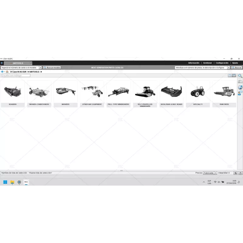 CASE AGRICULTURE EUROPE EPC 2.17.3 [2020.10]