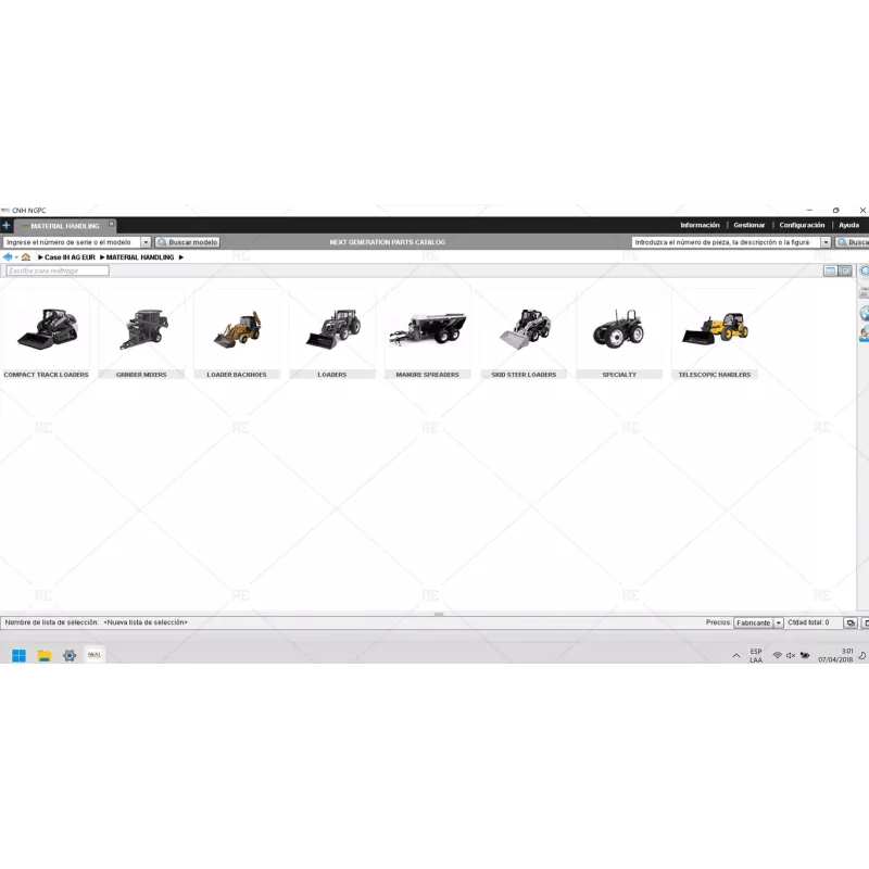 CASE AGRICULTURE EUROPE EPC 2.17.3 [2020.10]