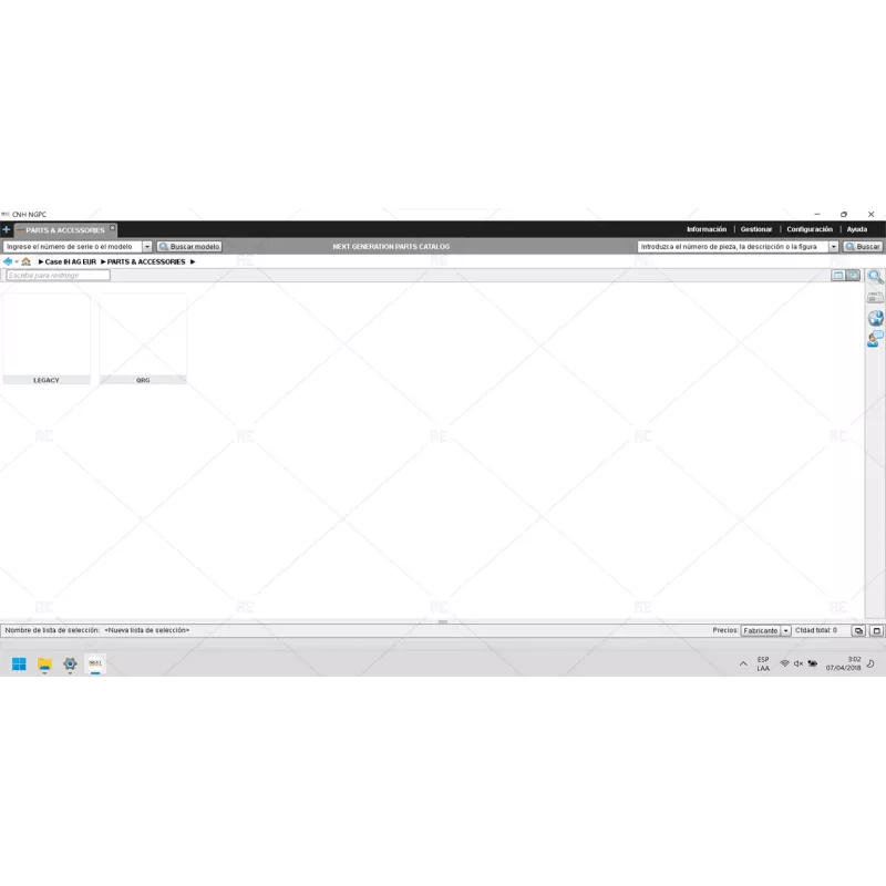 CASE AGRICULTURE EUROPE EPC 2.17.3 [2020.10]