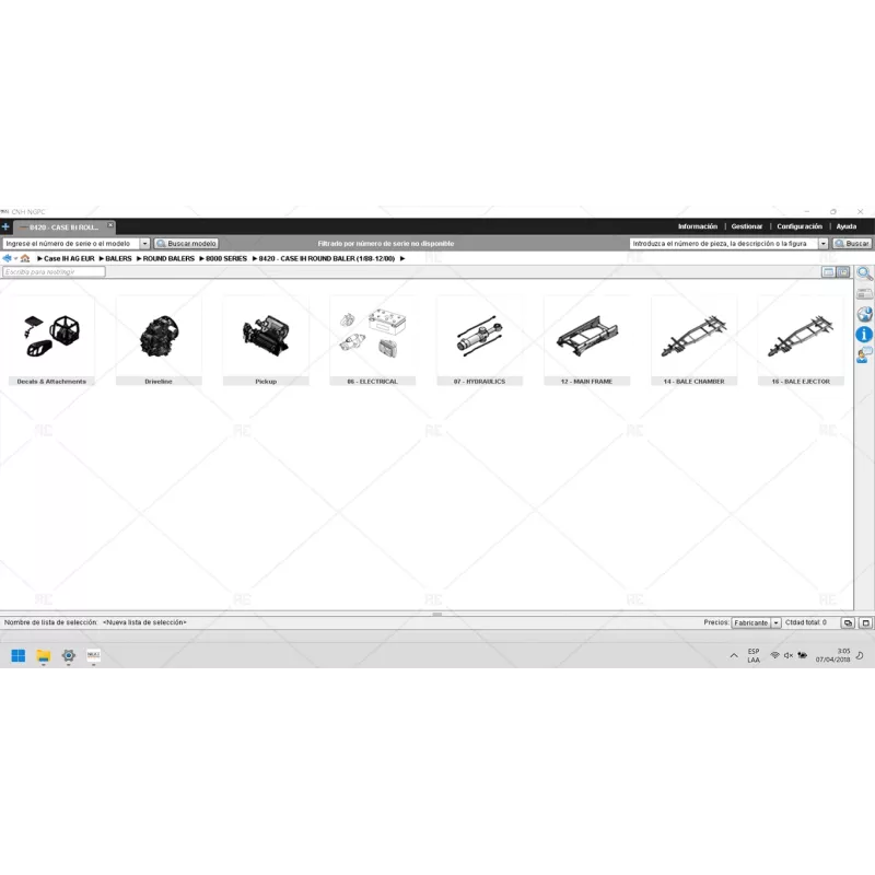 CASE AGRICULTURE EUROPE EPC 2.17.3 [2020.10]