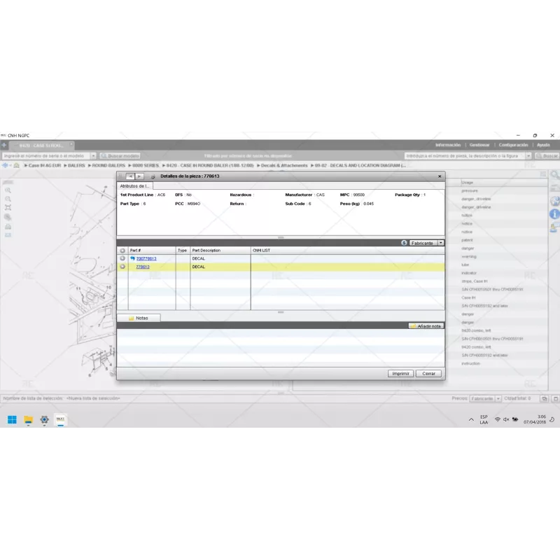 CASE AGRICULTURE EUROPE EPC 2.17.3 [2020.10]