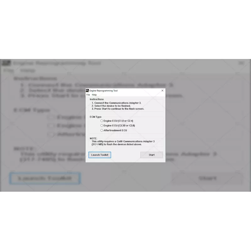 CATERPILLAR ERT ENGINE REPROGRAMMING TOOL 2.0 [2015.01]