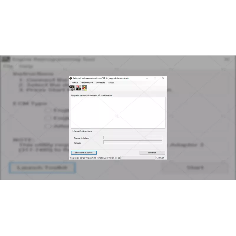CATERPILLAR ERT ENGINE REPROGRAMMING TOOL 2.0 [2015.01]