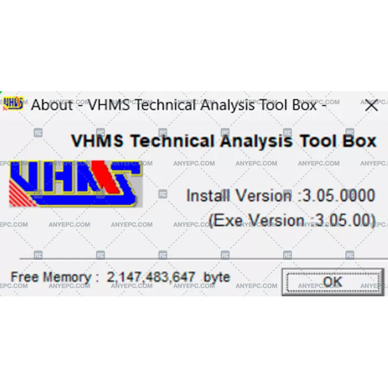 KOMATSU VHMS TECHNICAL ANALYSIS TOOL BOX 3.05.00