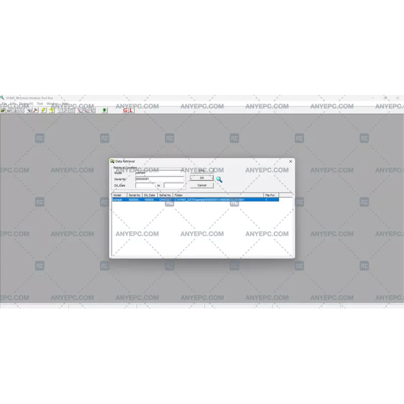 KOMATSU VHMS TECHNICAL ANALYSIS TOOL BOX 3.05.00