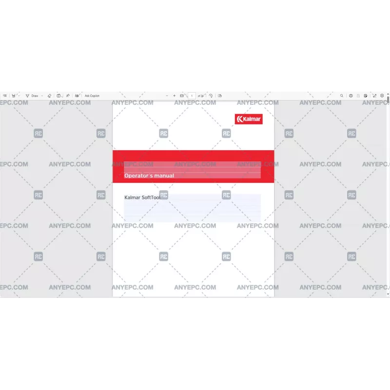 KALMAR SOFFTOOL 5.41