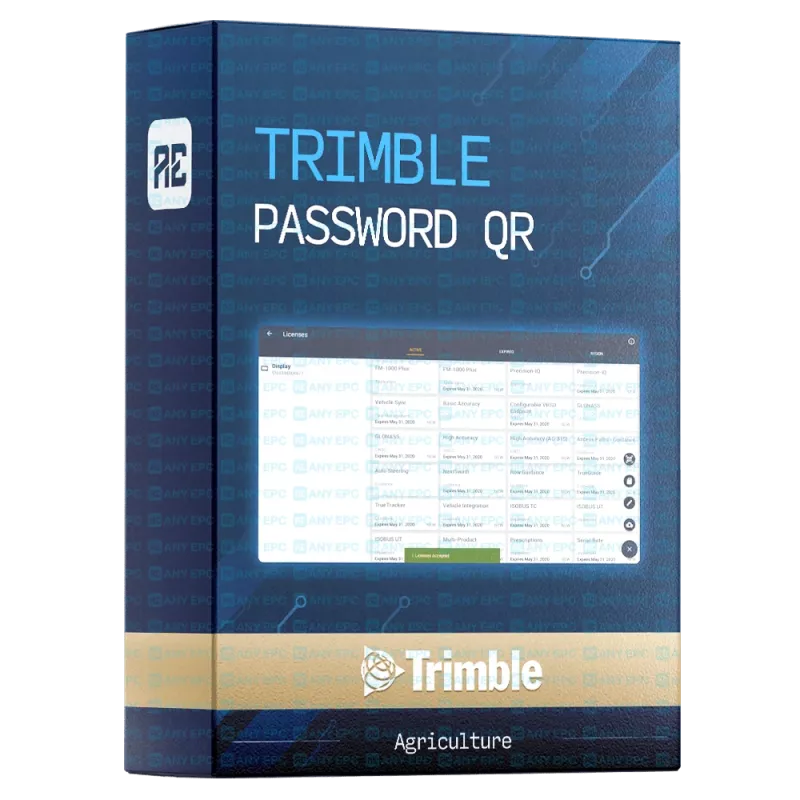 TRIMBLE PASSWORD QR