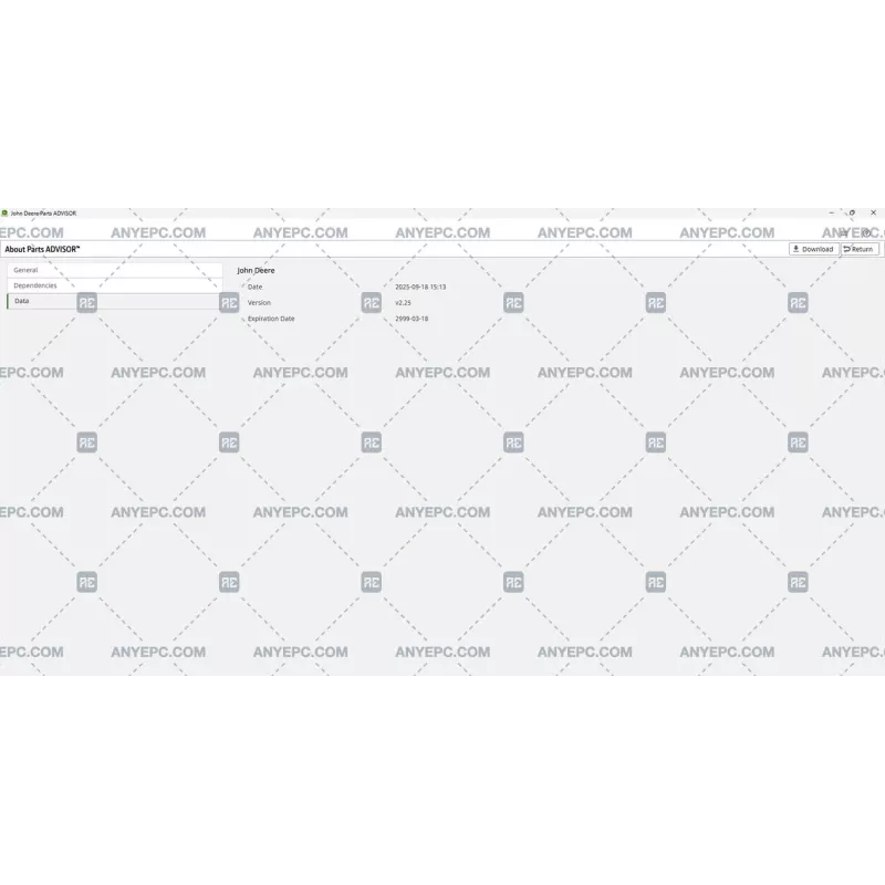 JOHN DEERE & HITACHI PARTS ADVISOR 3.25.1 [2025.09]