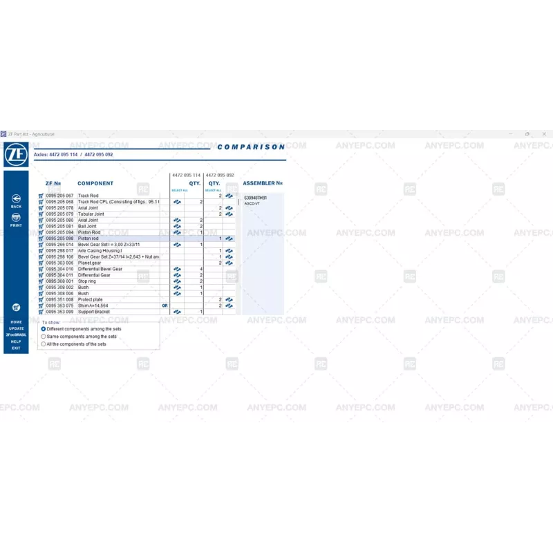 ZF EPC AGRICULTURAL 1 [2025.09]