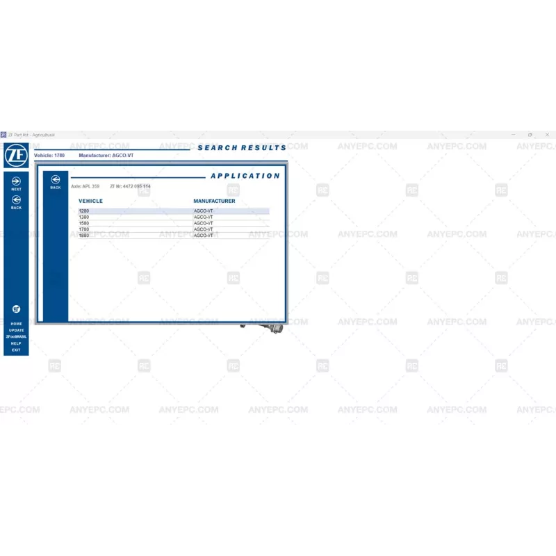 ZF EPC AGRICULTURAL 1 [2025.09]