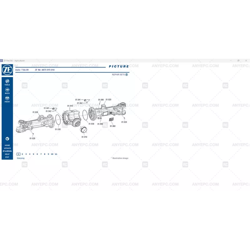 ZF EPC AGRICULTURAL 1 [2025.09]