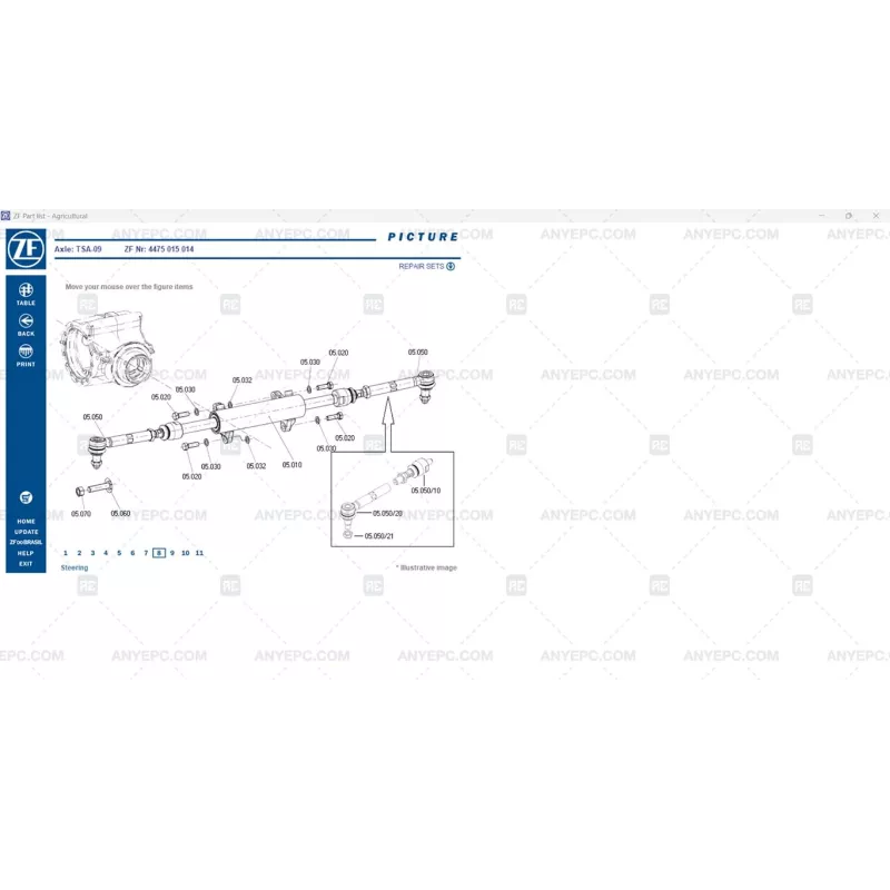 ZF EPC AGRICULTURAL 1 [2025.09]