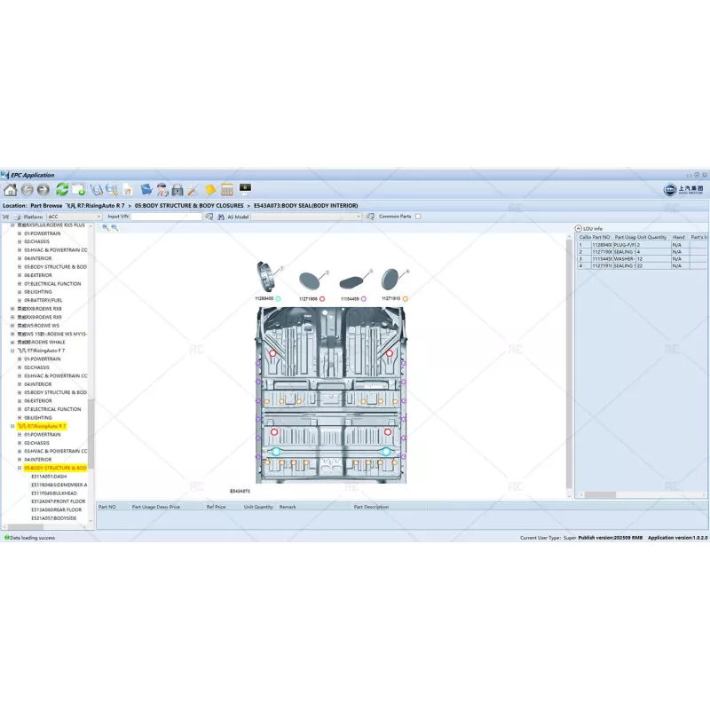 SAIC MOTOR EPC GENERAL 1.0.2.0 [2025.09]