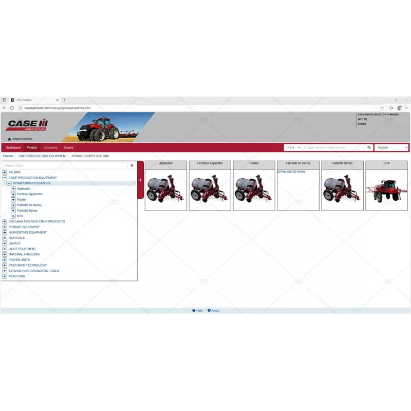 ETIM GO CASE AGRICULTURE 8.18 [2025.08]
