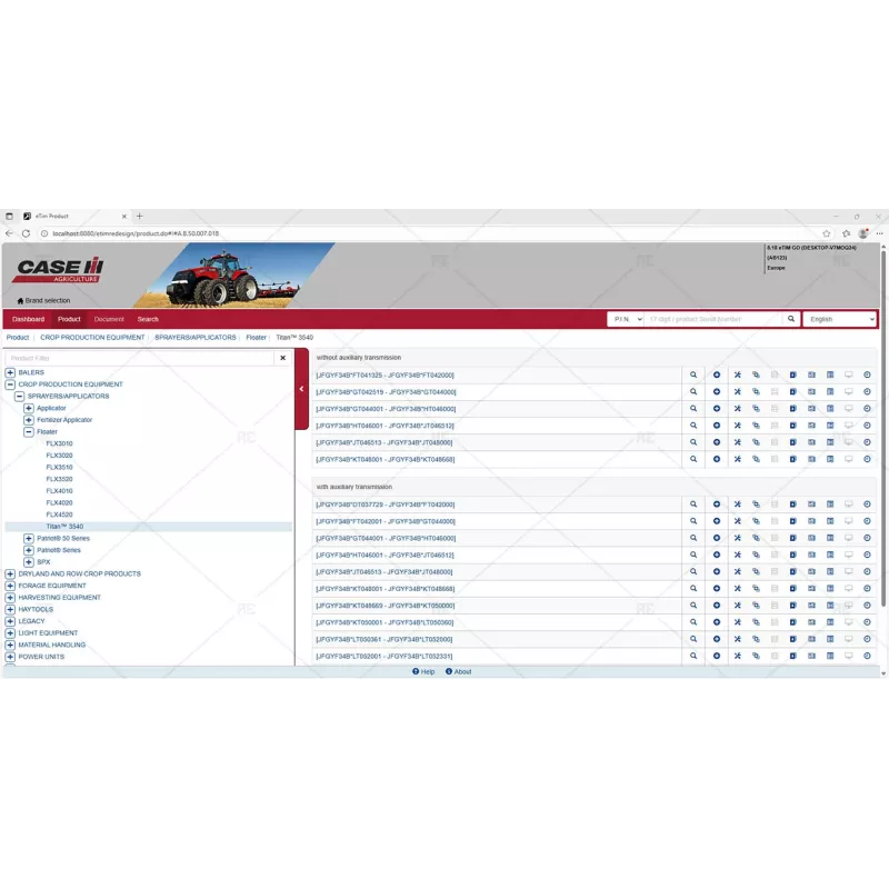 ETIM GO CASE AGRICULTURE 8.18 [2025.08]