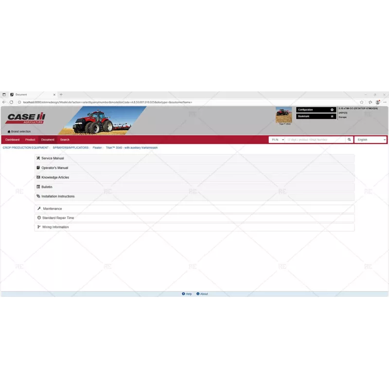ETIM GO CASE AGRICULTURE 8.18 [2025.08]