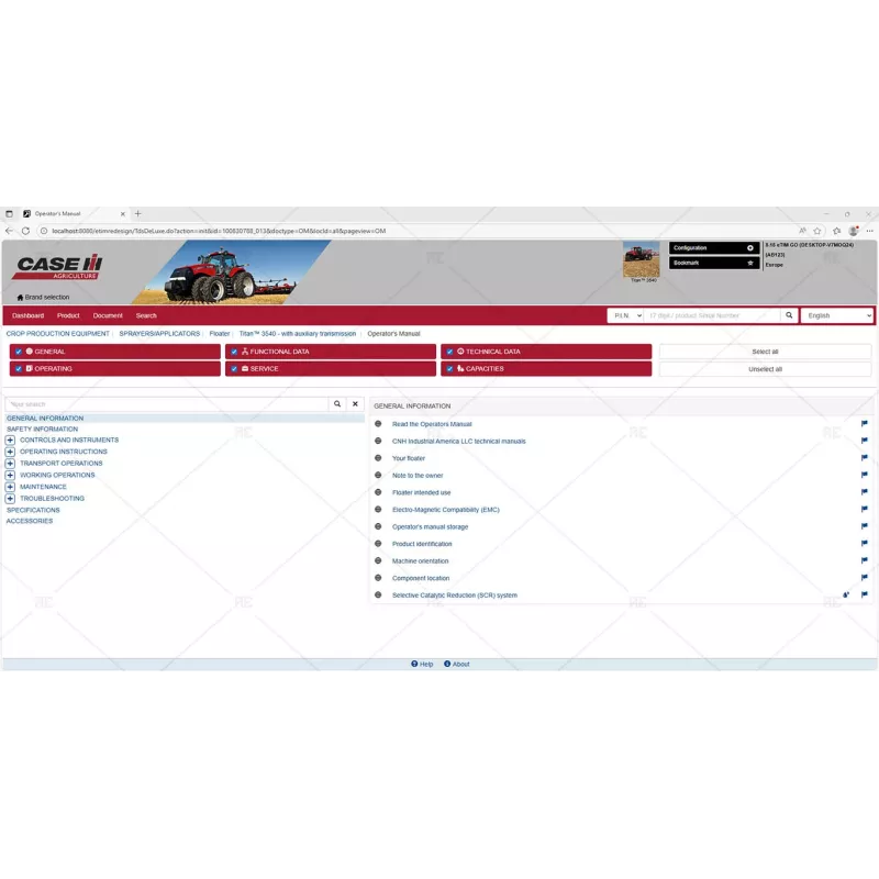 ETIM GO CASE AGRICULTURE 8.18 [2025.08]