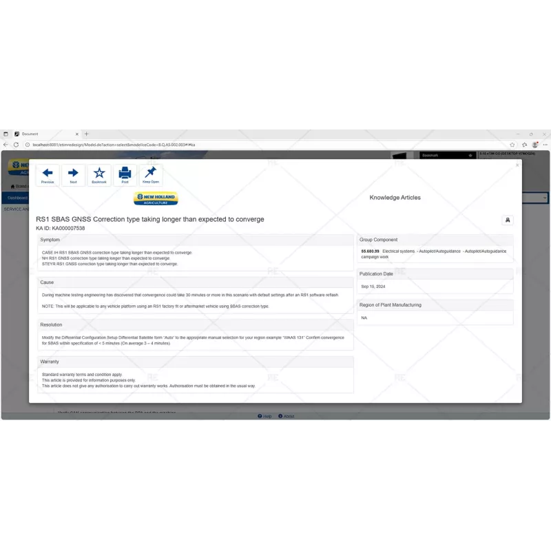 ETIM GO NEW HOLLAND AGRICULTURE 8.18 [2025.08]