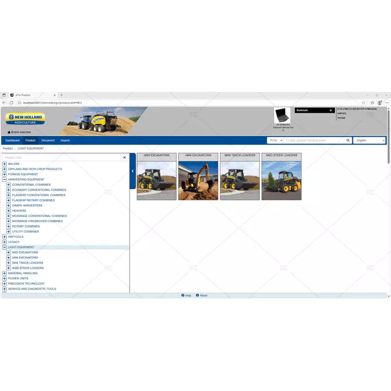 ETIM GO NEW HOLLAND AGRICULTURE 8.18 [2025.08]