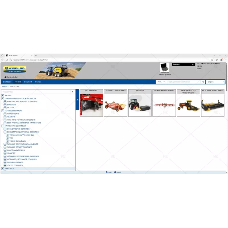 ETIM GO NEW HOLLAND AGRICULTURE 8.18 [2025.08]