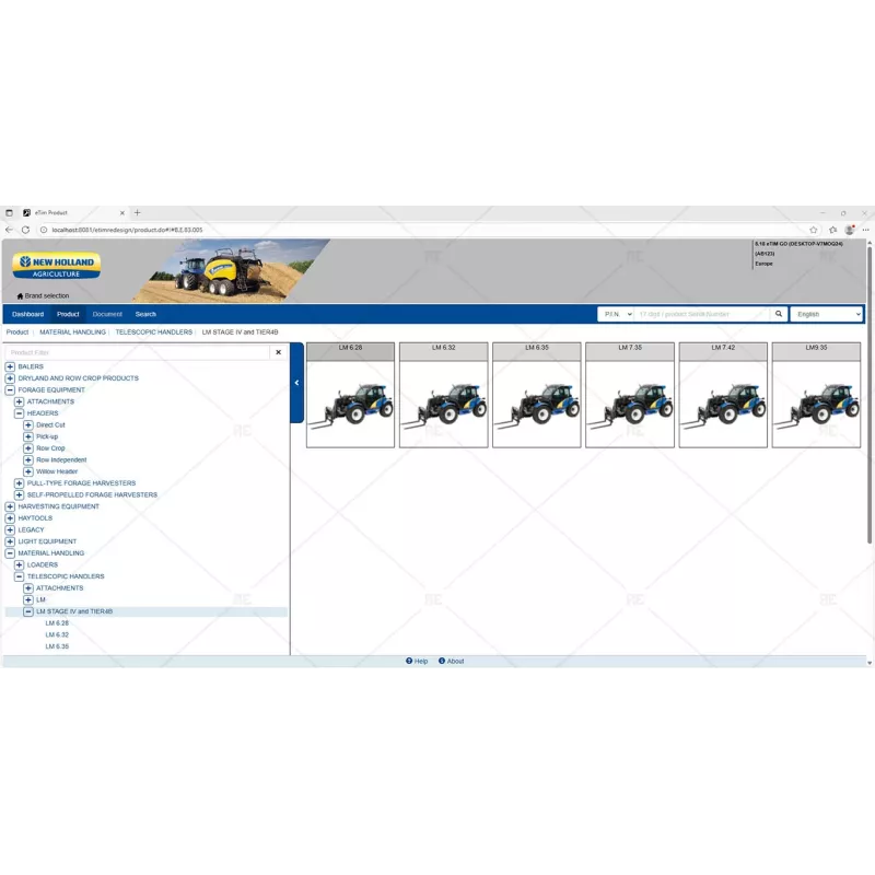 ETIM GO NEW HOLLAND AGRICULTURE 8.18 [2025.08]