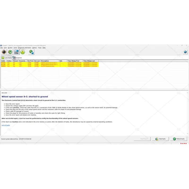 KNORR-BREMSE DIAGNOSTICS SYSTEMS 2.6.7.3 [2025.07]