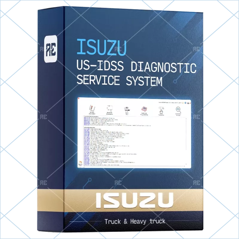 ISUZU US-IDSS DIAGNOSTIC SERVICE SYSTEM 2025.07