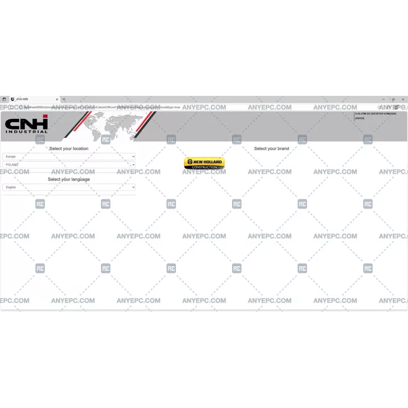 ETIM GO NEW HOLLAND CONSTRUCTION 8.18 [2025.07]