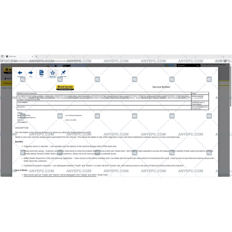 ETIM GO NEW HOLLAND CONSTRUCTION 8.18 [2025.07]