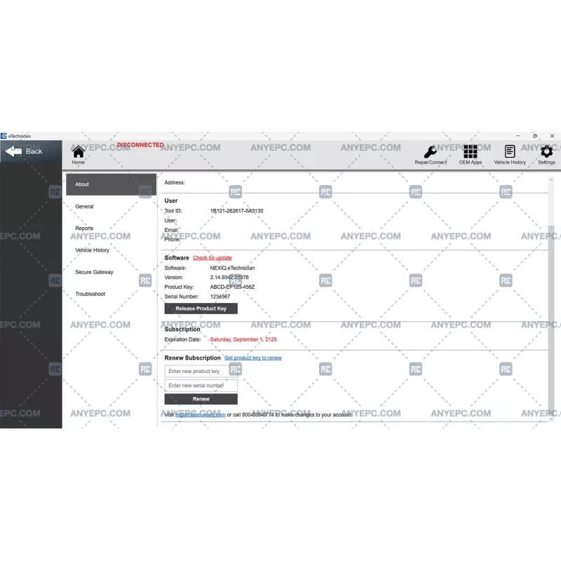NEXIQ E-TECHNICIAN 2.14.9342.25376 [2025.07]