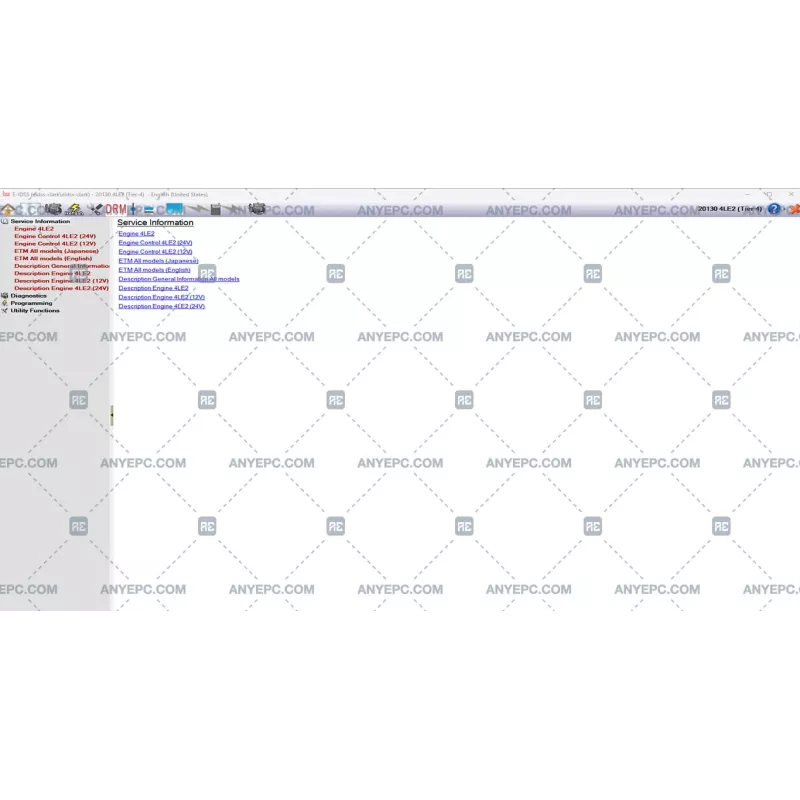 ISUZU E-IDSS DIAGNOSTIC SERVICE SYSTEM 2025.06 ISUZU E-IDSS DIAGNOSTIC SERVICE SYSTEM 2025.06