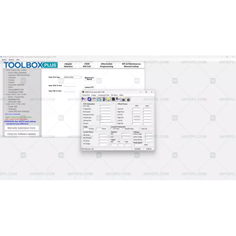 WABCO TOOLBOX PLUS 14.5.0.0 [2025.06]