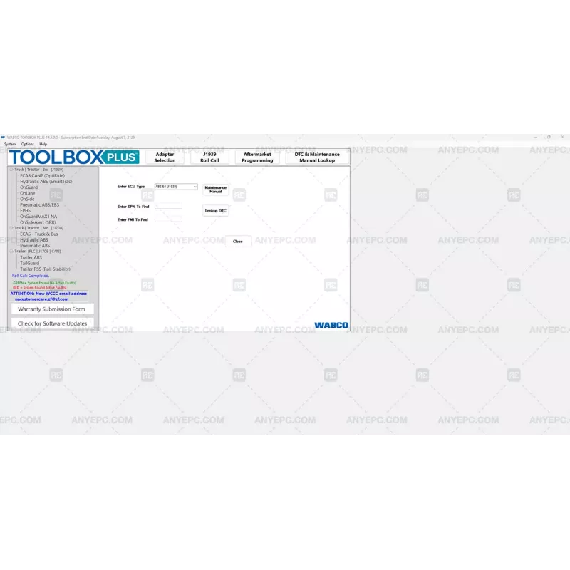 WABCO TOOLBOX PLUS 14.5.0.0 [2025.06]